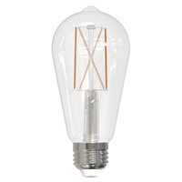 850 Lumens - 8 Watt - 3000 Kelvin - LED Edison Bulb - 60 Watt Equal - Dimmable - 90 CRI - 120 Volt - Bulbrite 776769