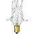 7 Watt - Clear - Starlite Incandescent Chandelier Bulb - 2.7 in. x 1.2 in.  Thumbnail