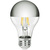 400 Lumens - 4.5 Watt - 2700 Kelvin - LED A19 Silver Bowl Thumbnail