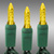 LED Mini Light Stringer - 17 ft. - (50) LEDs - Yellow - 4 in. Bulb Spacing - Green Wire Thumbnail
