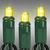 LED Christmas String Lights - 25 ft. - (50) Wide Angle Yellow LED's - 6 in. Bulb Spacing - Green Wire Thumbnail