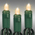 LED Mini Light Stringer - 26 ft. - (50) LEDs - Warm White Deluxe - 6 in. Bulb Spacing - Green Wire Thumbnail