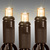 LED Mini Light Stringer - 25 ft. - (50) LEDs - Warm White Deluxe - 6 in. Bulb Spacing - Brown Wire Thumbnail