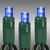 LED Christmas String Lights - 17 ft. - (50) Wide Angle Blue LED's - 4 in. Bulb Spacing - Green Wire Thumbnail