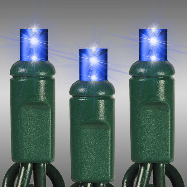 Blue Wide Angle Lights - LED String Light