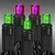 LED Mini Light Stringer - 25 ft. - (50) LEDs - Purple and Lime - 6 in. Bulb Spacing - Black Wire Thumbnail