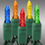 LED Mini Light Stringer - 24 ft. - (70) LEDs - Green - 4 in. Bulb Spacing - Green Wire Thumbnail