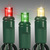 17 ft. LED String Lights - (50) Wide Angle LED's - Red-Warm White-Green - 4 in. Bulb Spacing - Green Wire Thumbnail