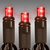 LED Mini Light Stringer - 13 ft. - (50) LEDs - Red - 2.5 in. Bulb Spacing - Brown Wire Thumbnail