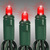 LED Christmas String Lights - 25 ft. - (50) Multi-Directional Red LED's - 6 in. Bulb Spacing - Green Wire Thumbnail