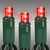 LED Christmas String Lights - 17 ft. - (50) Wide Angle Red LED's - 4 in. Bulb Spacing - Green Wire Thumbnail