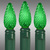 24 ft. - Green - LED C6 Christmas String Lights - 70 Bulbs Thumbnail