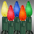 24 ft. - Multi-Color - LED C6 Christmas String Lights - 70 Bulbs Thumbnail