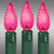 24 ft. - Pink - LED C6 Christmas String Lights - 70 Bulbs Thumbnail