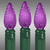 24 ft. - Purple - LED C6 Christmas String Light - 70 Bulbs Thumbnail