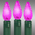 24 ft. Pink LED C6 Christmas String Light - 70 Bulbs Thumbnail