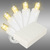 8.1 ft. Battery Operated Christmas Light Stringer - (20) Warm White LED Bulbs Thumbnail