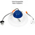 Natural Light - 1600 Lumens - 21 Watt - 3500 Kelvin - 6 in. Retrofit LED Downlight Fixture Thumbnail