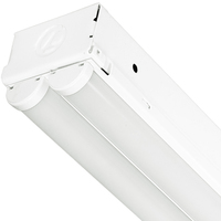 2500 Lumens - 20 Watt - 4000 Kelvin - 2 ft. LED Strip Fixture - 2 Lamp Fluorescent Equal - 120-277 Volt - Lithonia MNSL