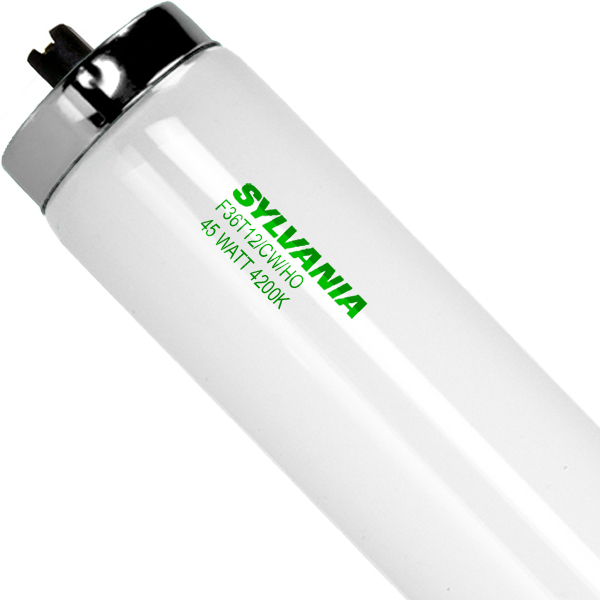 F36T12 T12 Linear Fluorescent Tube Recessed Double Contact Base