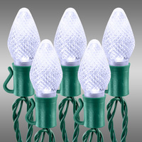 25L LED C7 Cool White Faceted