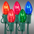 25 ft. - Transparent Multi-Color - C7 Christmas String Lights - 25 Bulbs Thumbnail