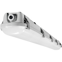 8520 Lumens - 65 Watt - 4000 Kelvin - 4 ft. LED Vapor Tight Fixture - 4 Lamp Fluorescent Equal - IP65 Rated - 0-10 Volt Dimmable - 120-277 Volt - PLT Solutions - PLT-90094