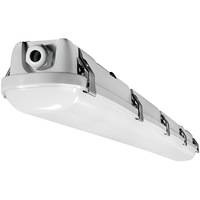 5850 Lumens - 45 Watt - 4000 Kelvin - 4 ft. LED Vapor Tight Fixture - 3 Lamp Fluorescent Equal - IP65 Rated - 0-10 Volt Dimmable - 120-277 Volt - PLT Solutions - PLT-90092