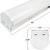 4600 Lumens - 4 ft. LED Strip Fixture - 32 Watt - 4000 Kelvin Thumbnail