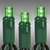LED Christmas String Lights - 25 ft. - (50) Wide Angle Green LED's - 6 in. Bulb Spacing - Green Wire Thumbnail