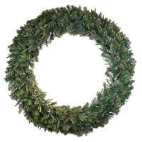 5 ft. Christmas Wreath - 576 Realistic Molded Tips - Cashmere Pine - Unlit - Vickerman A118360