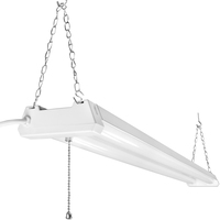 4000 Lumens - 40 Watt - 4000 Kelvin - 4 ft. LED Shop Light - 2 Lamp Fluorescent Equal - 120 Volt - PLT Solutions - PLT-11668