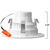 650 Lumens - 10 Watt - 2700 Kelvin - 4 in. LED Downlight Fixture Thumbnail