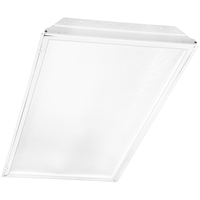 Low Profile Fluorescent Troffer - 4 Lamp - F32T8 - Length 48 in. x Width 24 in. - 120-277 Volt - Lamps Sold Separately - 2 Year Warranty