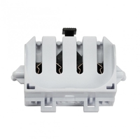 4 Pin 2G11 CFL Socket - Horizontal Snap-In Mount - For 18 Watt Twin Tube Lamps - 75 Watt Maximum - 600 Volt Maximum - PLT-30073