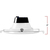 3 Wattages - 3 Lumen Outputs - 3 Colors - 5-6 in. Selectable LED Downlight Fixture Thumbnail
