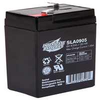 6 Volt - 4.5 Ah - AGM Battery - F1 Terminal - Sealed AGM - Interstate Batteries SLA0905