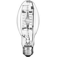 100 Watt - ED17 - Pulse Start - Metal Halide - Protected Arc Tube - 3000K - ANSI M90/O - Medium Base - Universal Burn - MP100/U/MED - SYLVANIA 64417