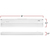 18 in. - 2 Colors - Selectable LED Under Cabinet Light Fixture - 9 Watt Thumbnail
