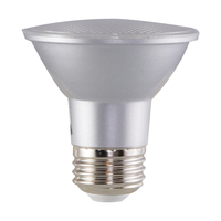 500 Lumens - 6.5 Watt - 3000 Kelvin - LED PAR20 Lamp - 50 Watt Equal - 40 Deg. Flood - Halogen - 90 CRI - 120 Volt - Satco S29406