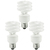 Spiral CFL - 14 Watt - 60 Watt Equal - Incandescent Match - 3 Pack Thumbnail