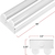 5000 Lumens - 50 Watt - 4000 Kelvin - 4 ft. LED Strip Fixture Thumbnail