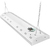 LED Ready High Bay Fixture - Operates 4 Single-Ended Direct Wire T8 LED Lamps (Sold Separately) Thumbnail