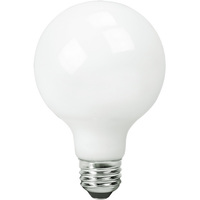 3 in. Dia. - LED G25 Globe - 7 Watt - 100 Watt Equal - Incandescent Match - 800 Lumens - 2700 Kelvin - Medium Base - 120 Volt - PLT-11894