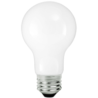 450 Lumens - 4 Watt - 2700 Kelvin - LED A19 Bulb - 40 Watt Equal - Dimmable - 120 Volt - TCP FA19D4027E26SFR95