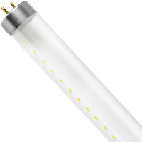 2300 Lumens - 4 ft. LED Tube - Hybrid A+B Type - 18 Watt - 5000 Kelvin - Operates Without any Modifications to the Fixture - 120-277 Volt - Case of 25 - PLT L18T85KCABCL94