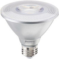 800 Lumens - 10 Watt - 2700 Kelvin - LED PAR30 Short Neck Lamp - 75 Watt Equal - 25 Deg. Narrow Flood - Soft White - 120 Volt - Bulbrite 772763