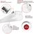 30 Watt Max - 3960 Lumen Max - 4 ft. Wattage and Color Selectable LED Strip Fixture Thumbnail