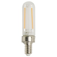 200 Lumens - 3 Watt - 2700 Kelvin - LED T6 Tubular Bulb - 25 Watt Equal - Incandescent Match - 120 Volt - TCP FT0603D2527EE12CL95