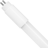 4 ft. LED T5 Tube - 3000 Kelvin - 3450 Lumens - Type A Plug and Play - Operates with Compatible T5 Ballast - F54T5/HO Replacement - 24 Watt - 120-277 Volt - Case of 24 - Green Creative 97924